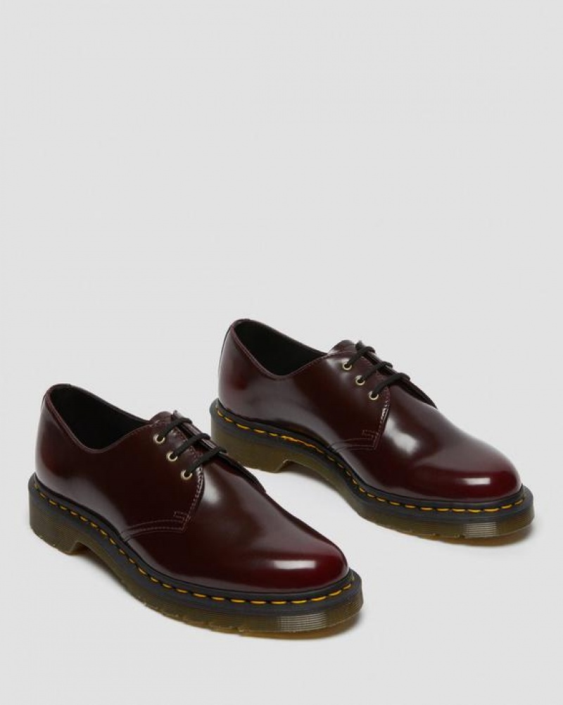 Dr Martens Veganske 1461 Oxford Sko Dame Lyserød Rød | Danmark_Dr32530