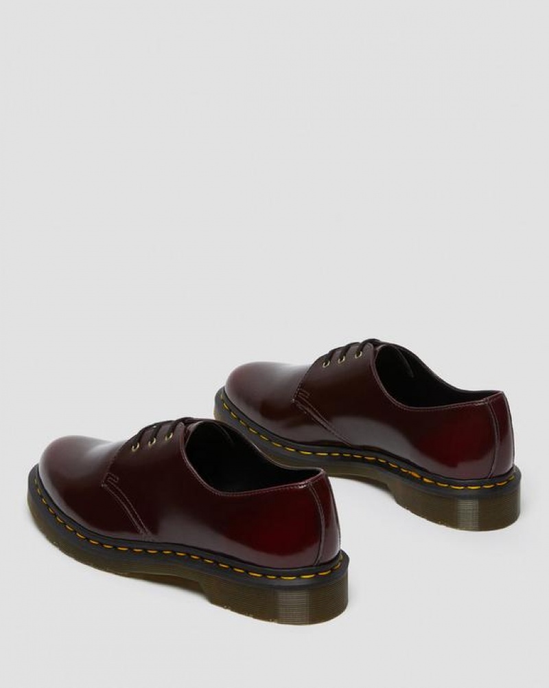 Dr Martens Veganske 1461 Oxford Sko Dame Lyserød Rød | Danmark_Dr32530