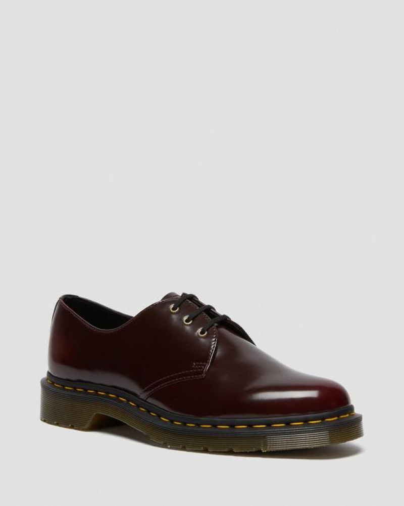 Dr Martens Veganske 1461 Oxford Sko Dame Lyserød Rød | Danmark_Dr32530