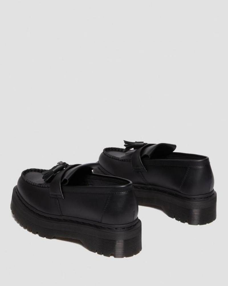 Dr Martens Veganske Adrian Felix Platform Tassel Loafers Sko Dame Sort | Danmark_Dr69914