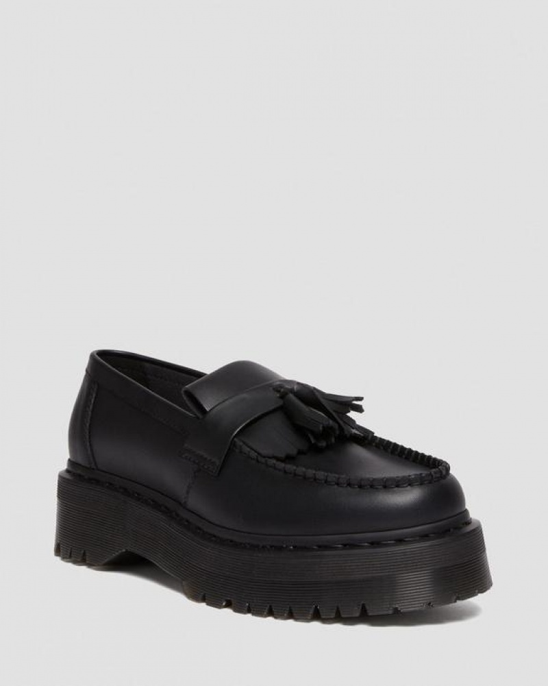 Dr Martens Veganske Adrian Felix Tassel Platform Sko Dame Sort | Danmark_Dr58756