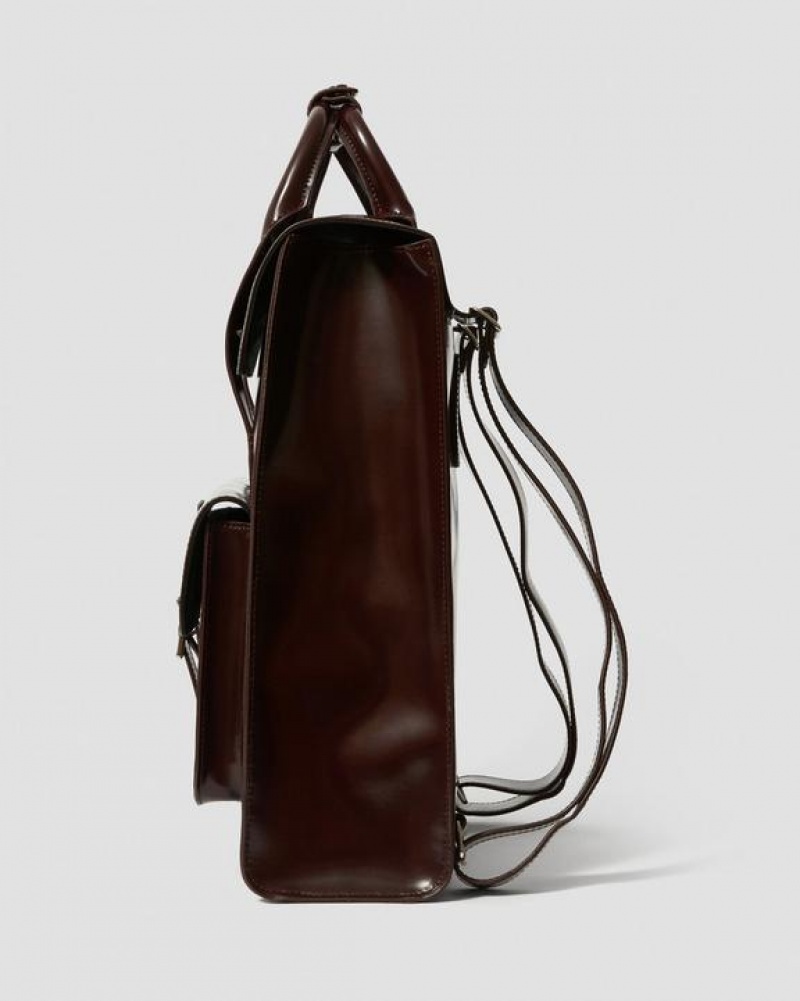 Dr Martens Veganske Læder Backpack Tasker Accessories Rød | Danmark_Dr74678