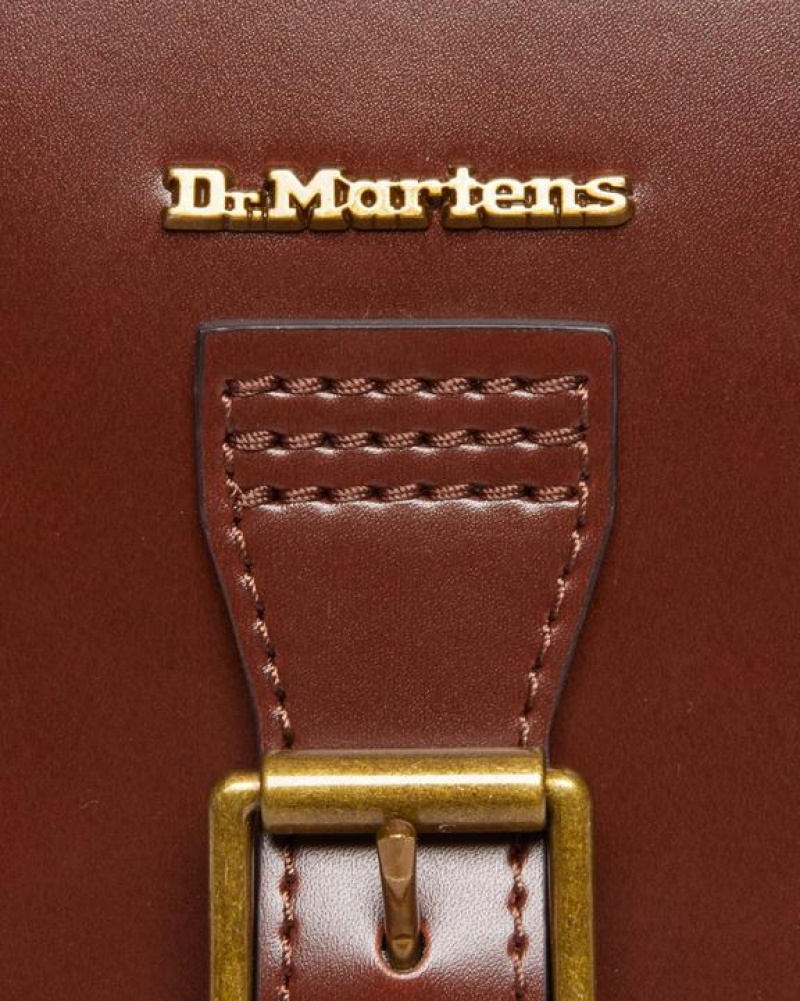 Dr Martens Veganske Norfolk Vertical Crossbody Tasker Accessories Brune | Danmark_Dr55837