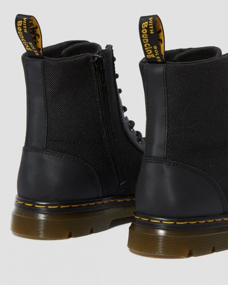 Dr Martens Youth Combs Extra Tough Poly Casual Støvler Børn Sort | Danmark_Dr32353