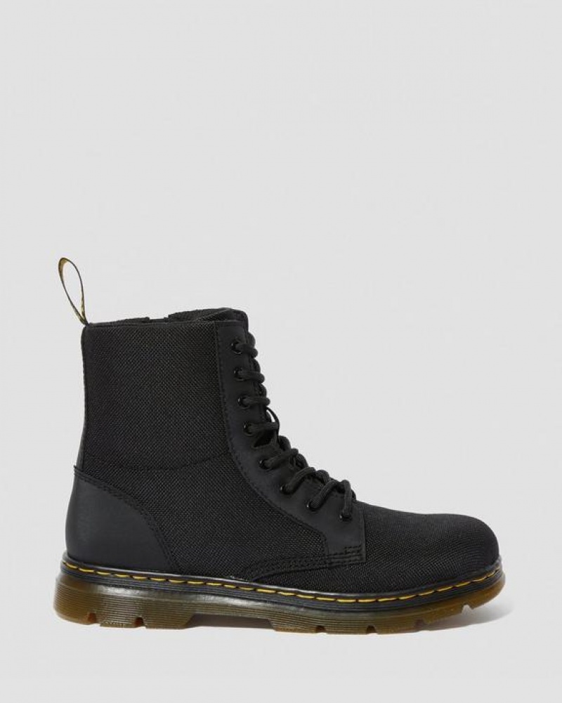 Dr Martens Youth Combs Extra Tough Poly Casual Støvler Børn Sort | Danmark_Dr32353