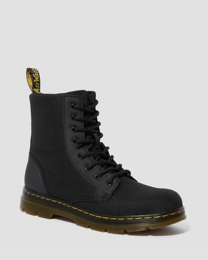 Dr Martens Youth Combs Extra Tough Poly Casual Støvler Børn Sort | Danmark_Dr32353